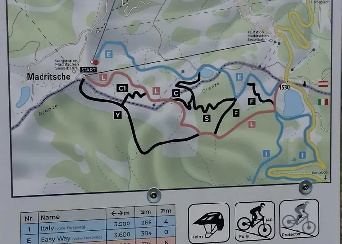 Nassfeldpass Italienblick Apartment Hermagor-Pressegger See